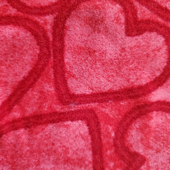 LuLaRoe Red Heart Leggings Sz Tween - Picture 3 of 4